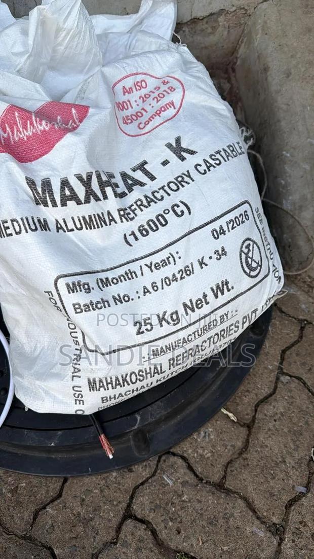 Refractory Maxheat K Cement