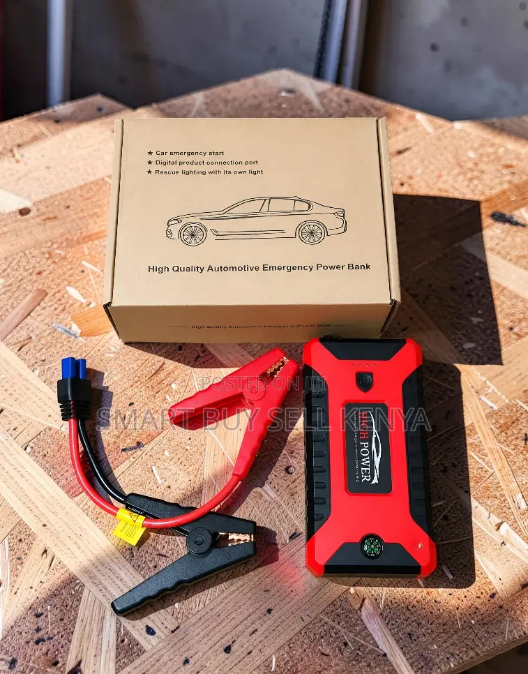 Led Display Usb Output 12v Jump Starter Pack Battery Charger