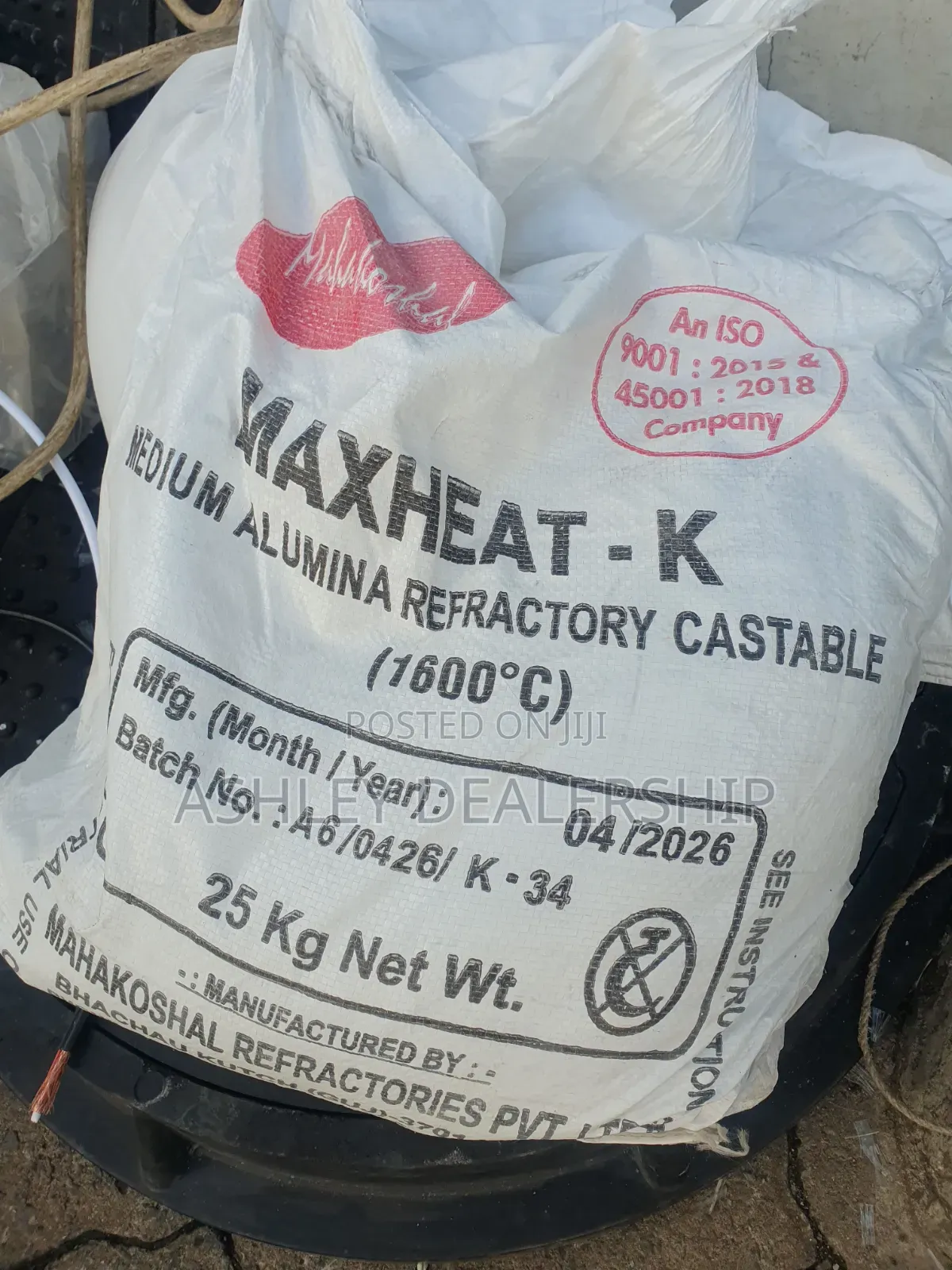 Fire Bricks Cement Maxheat K