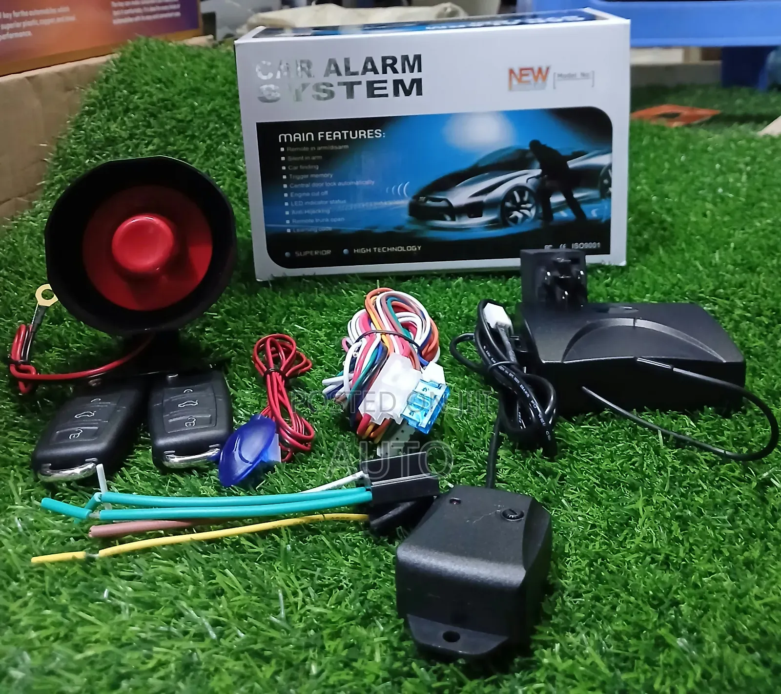 Car Alarm System With Remote Control
