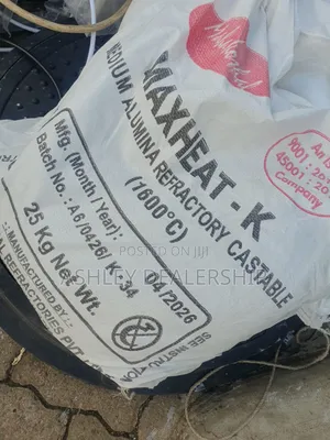 Maxheat K High Alumina Refractory Castable