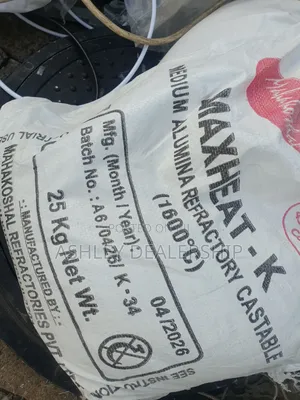 Maxheat K High Alumina Refractory Castable