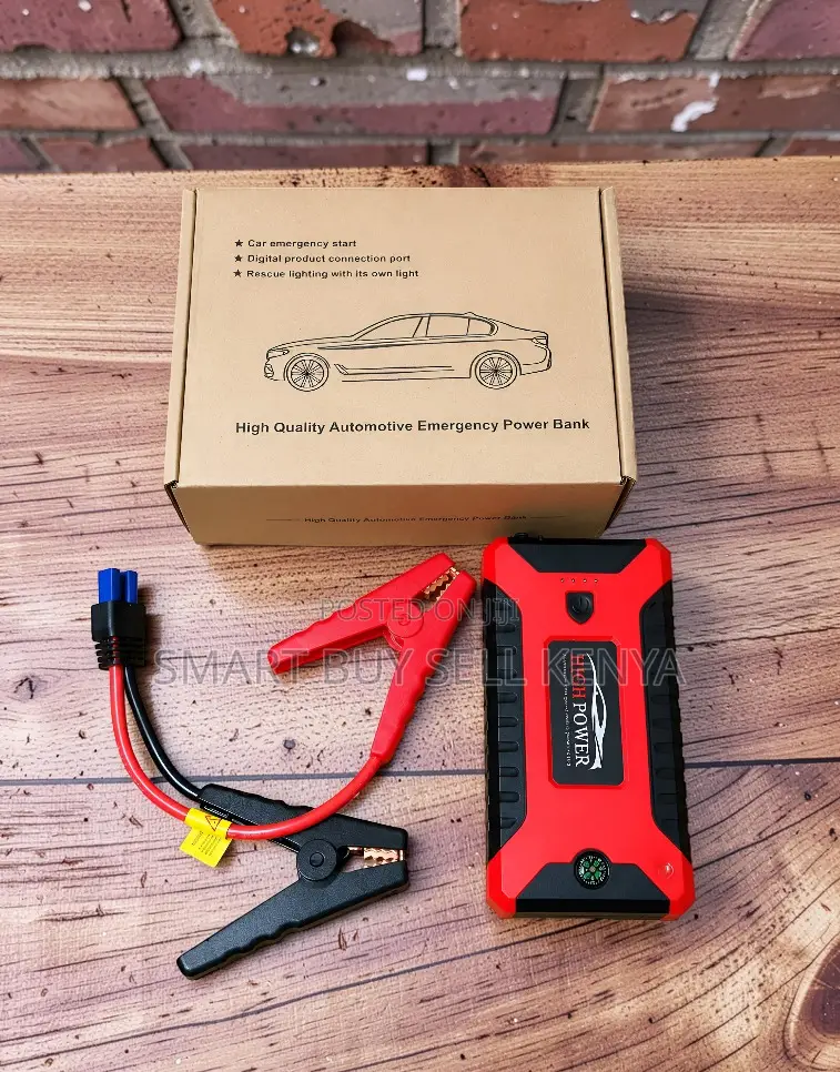 Bright Flashlight Sos Light 12v Jump Starter Pack Battery Charger