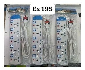 *Ex 195 Five Way Socket Power Extension Cable