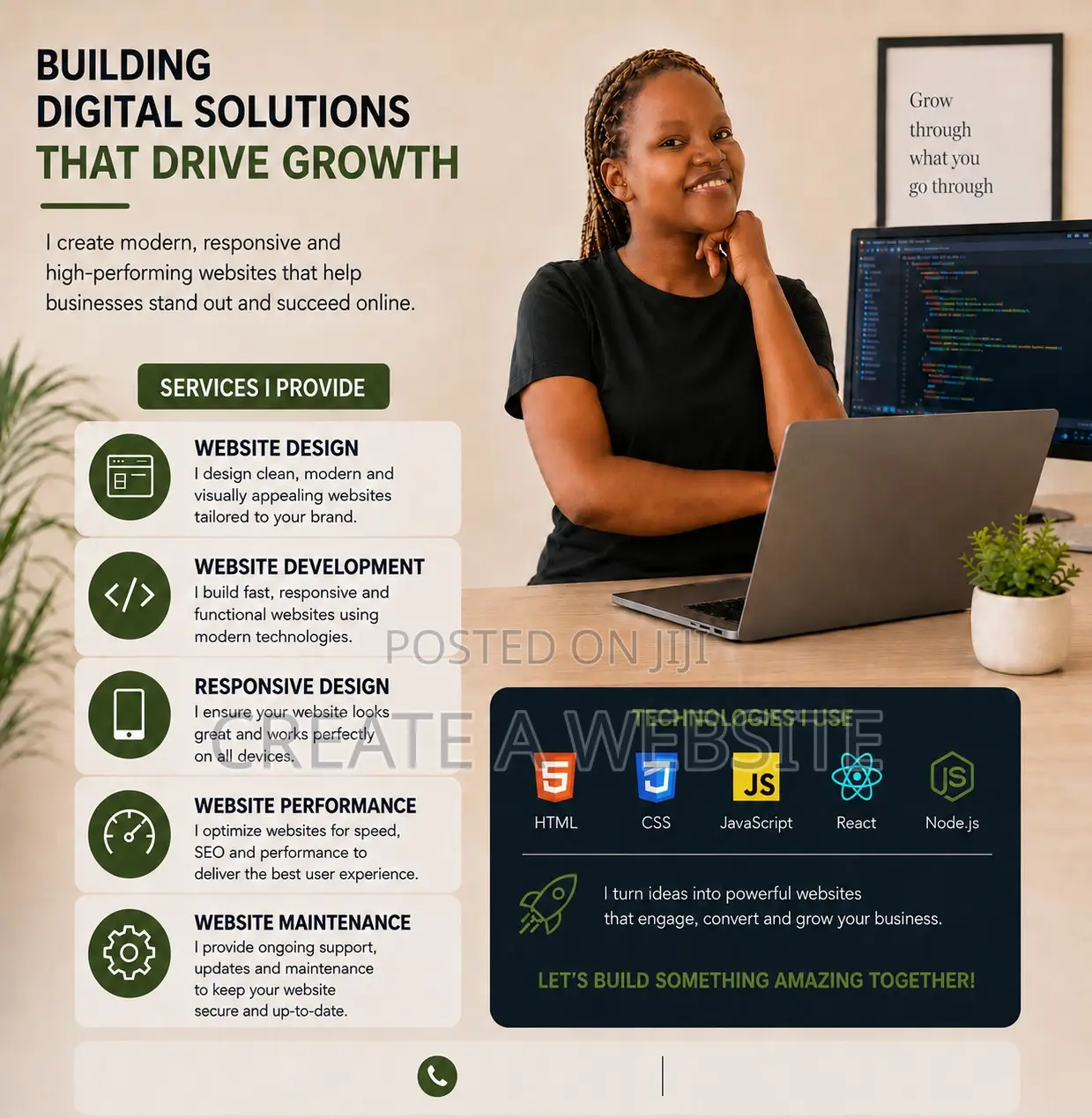 Website Developer and Design