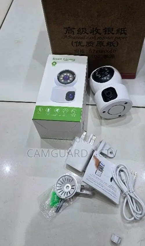 V380 Pro PTZ Wifi Baby Camera With Smartphone Monitoring