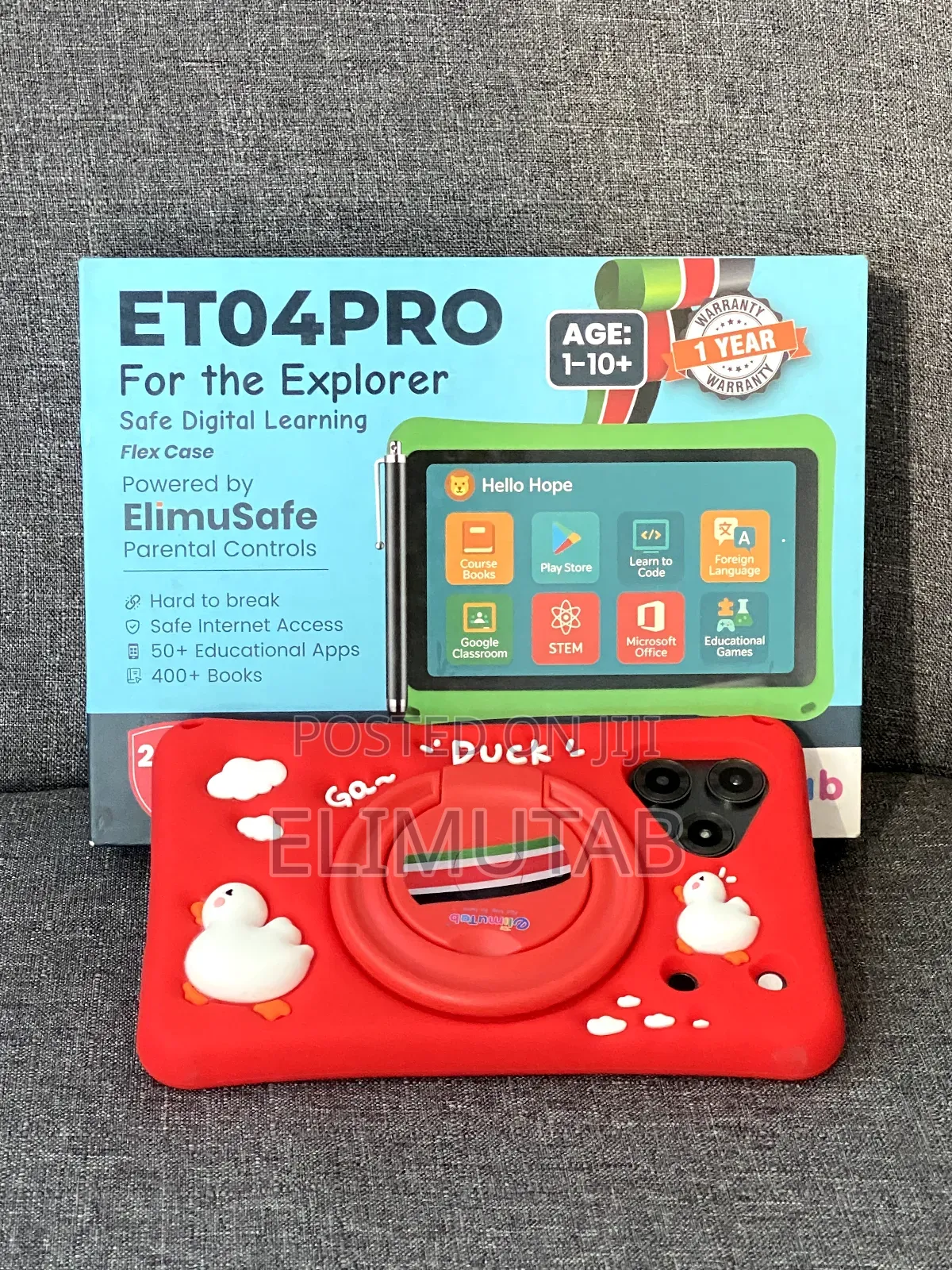 New Elimutab ET04 32 GB Red