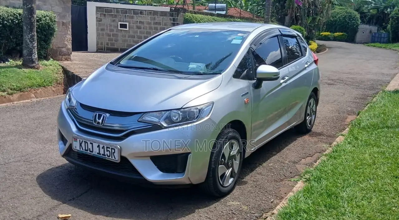 Honda Fit 2015 Silver