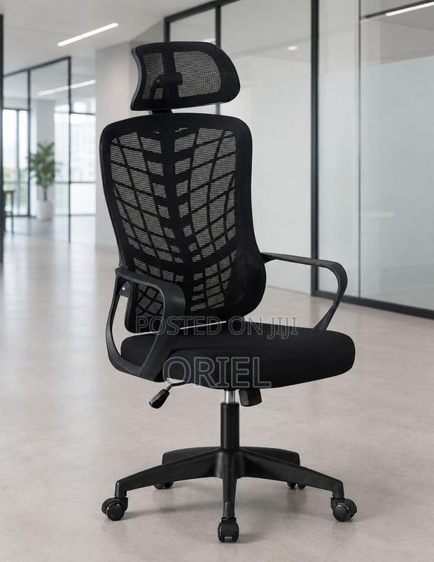 Executive Chairs : High-Back Breathable Mesh Back Office Chair - thumbnail 4