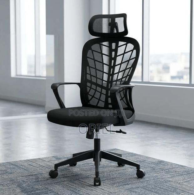 Executive Chairs : High-Back Breathable Mesh Back Office Chair - thumbnail 5