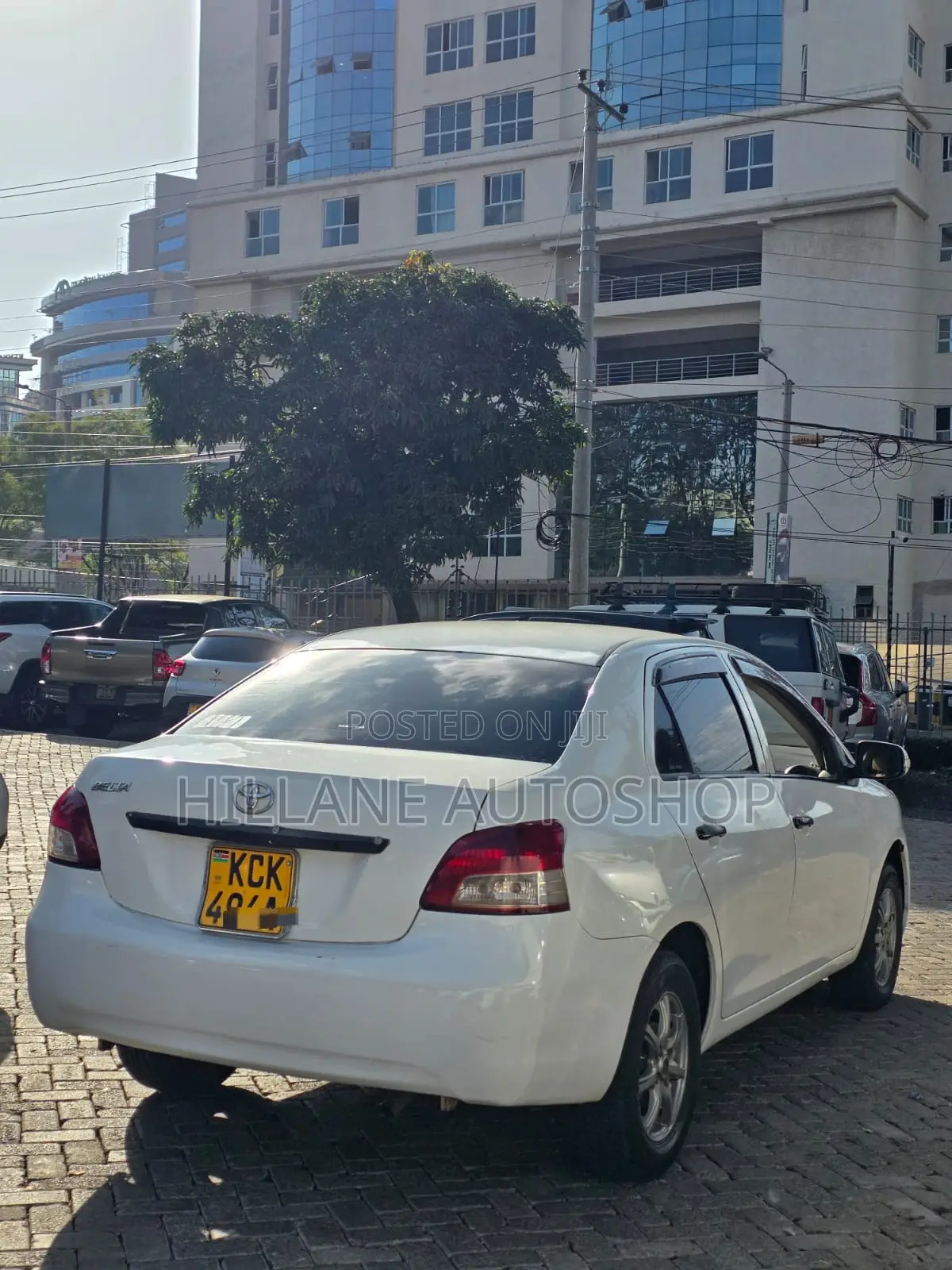 Toyota Belta 2011 White