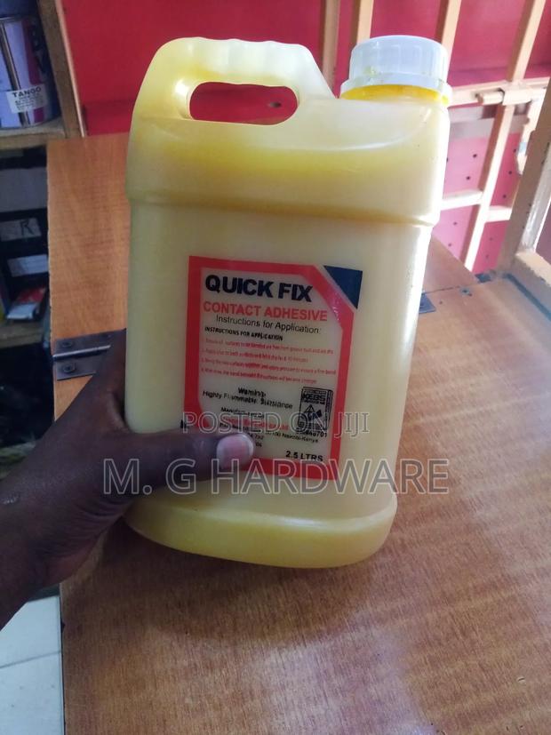 Quickfix Contact Adhesive Glue 2.5litres - thumbnail 2