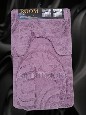 3pcs Luxury Toilet Mat Set