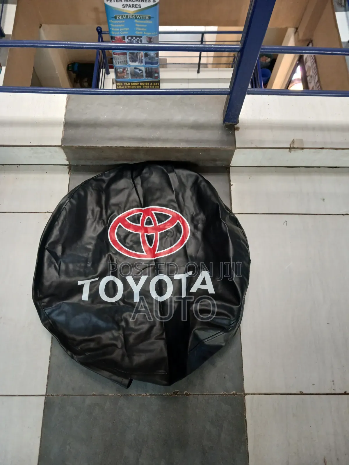 Branded Toyota Spare Wheel Cover | Waterproof Rear Tyre Cover