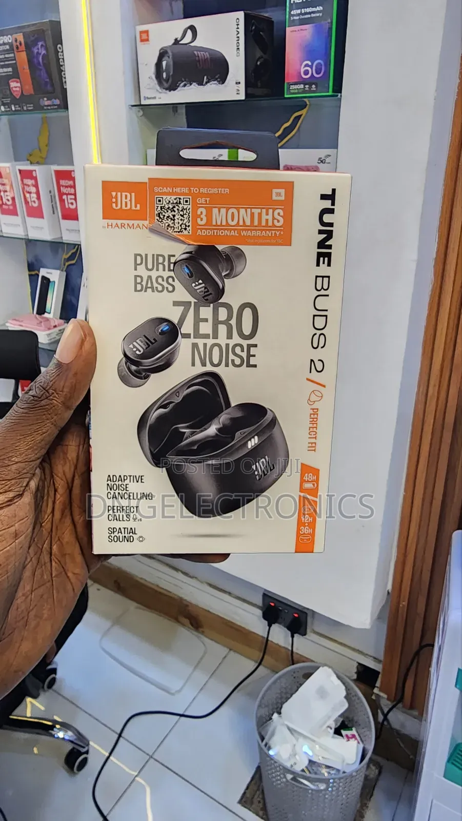 JBL Tune Buds 2-True Wireless Noise Cancelling Earbuds