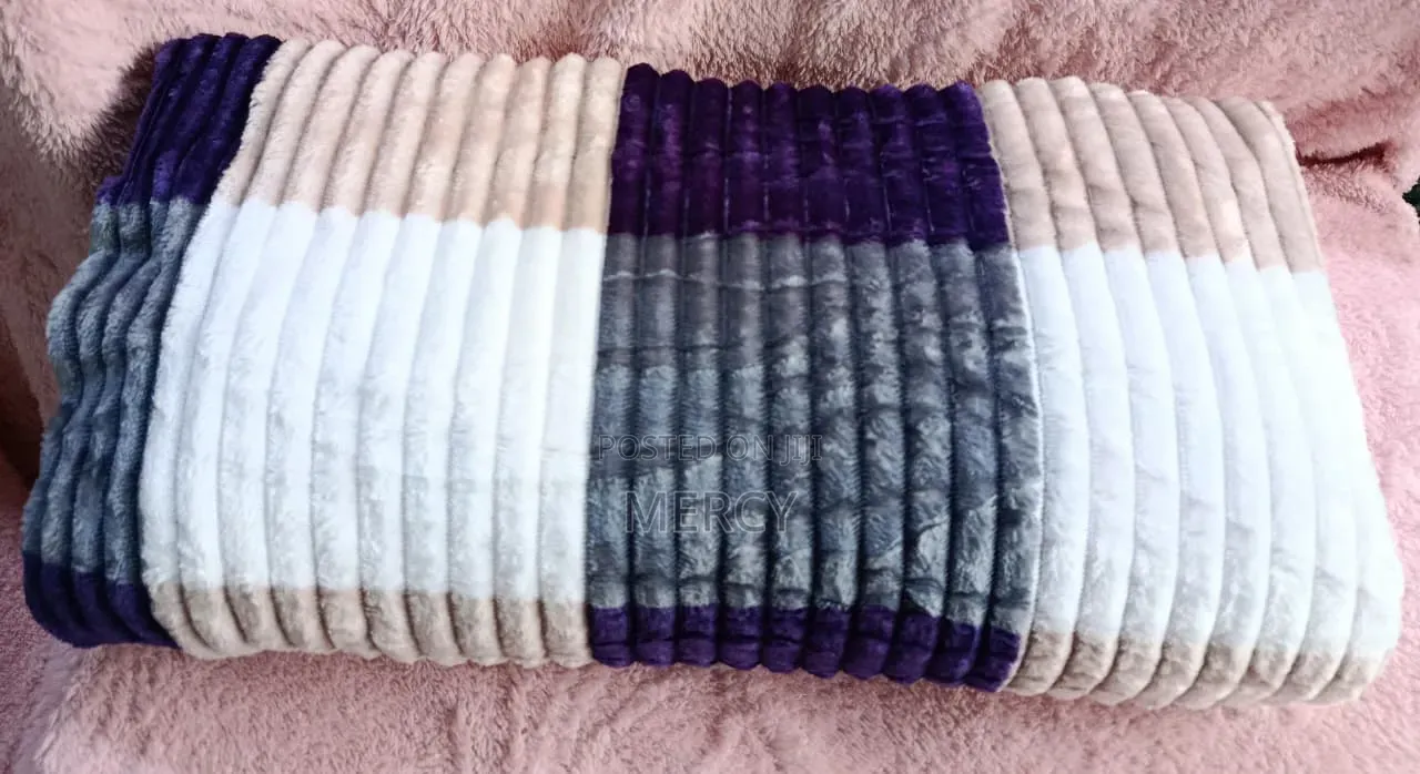 Sherman Multi Color Fleece Blanket