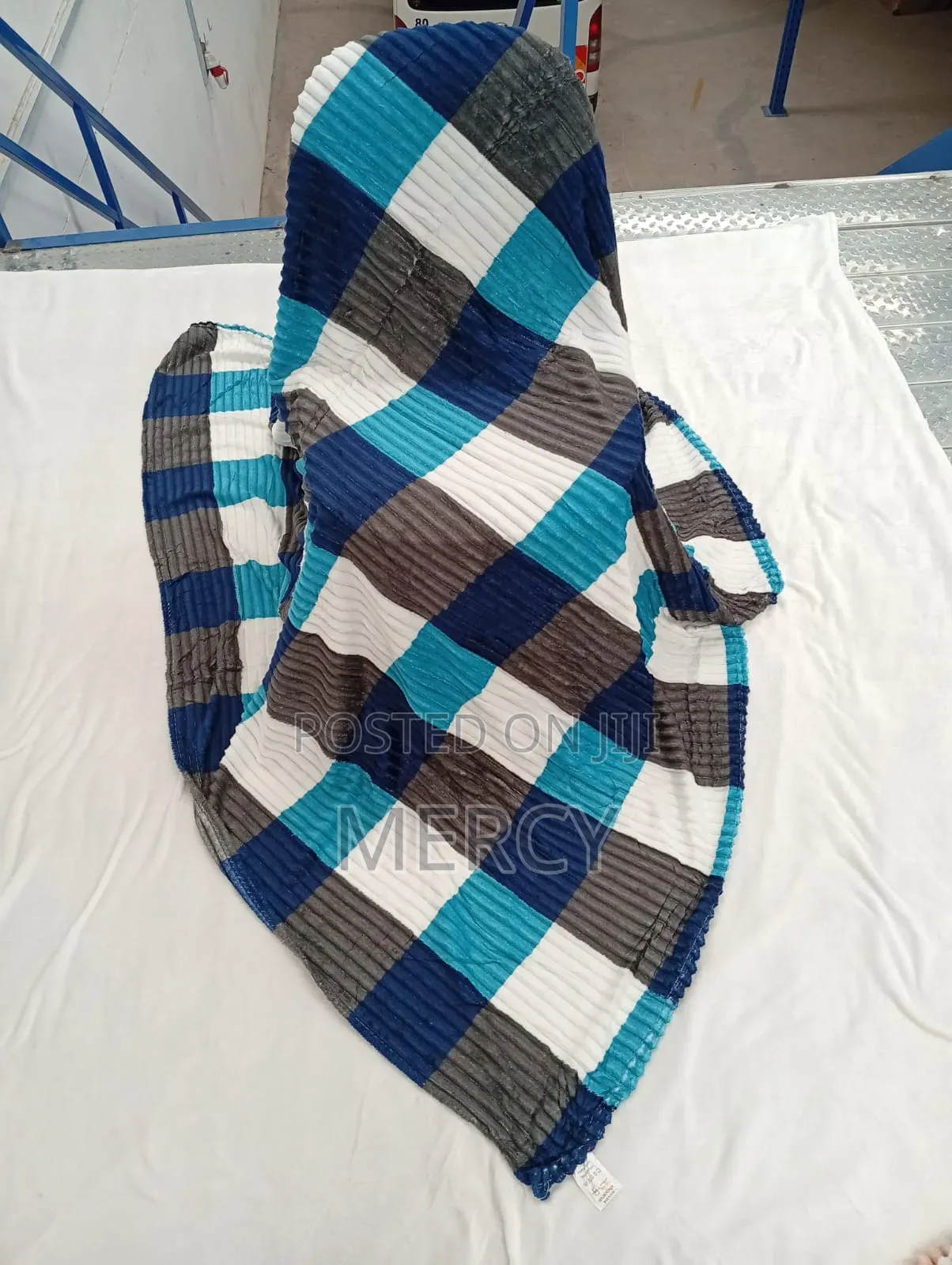 Sherman Multi Color Fleece Blanket