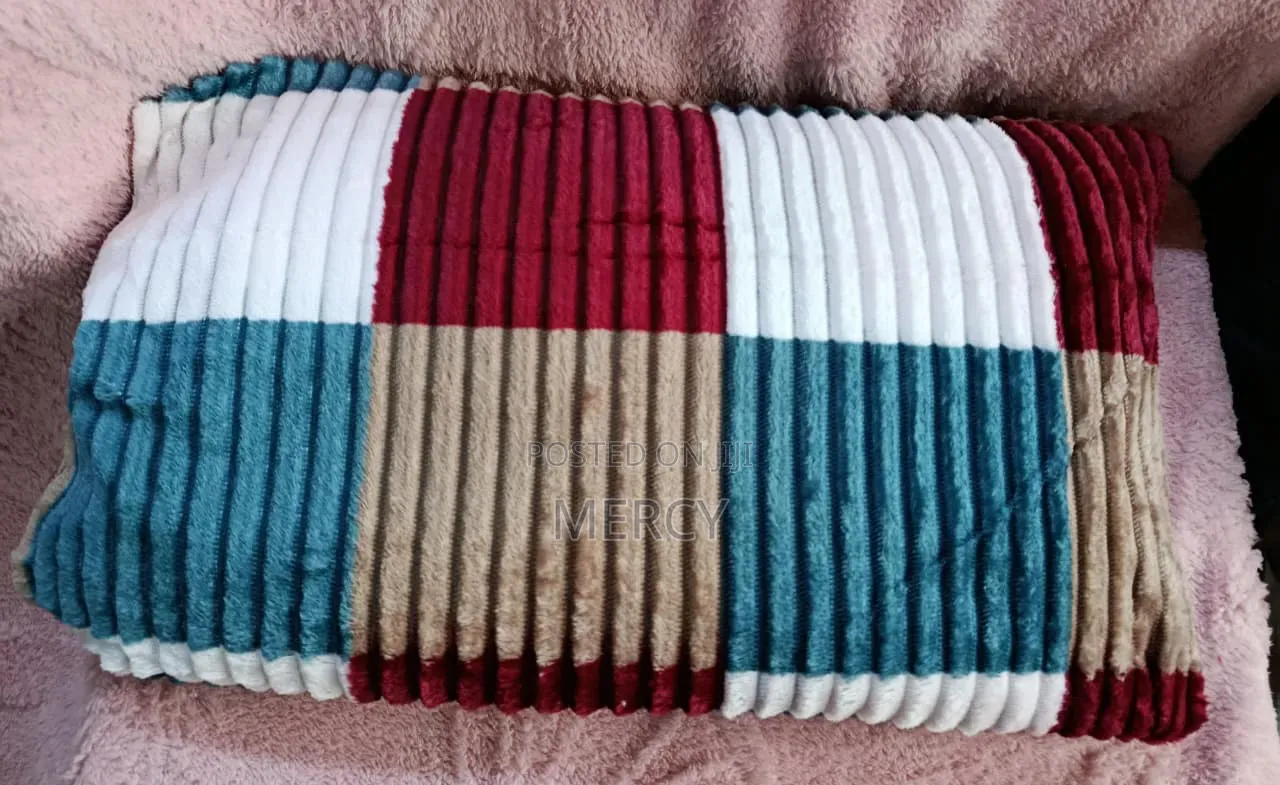Sherman Multi Color Fleece Blanket
