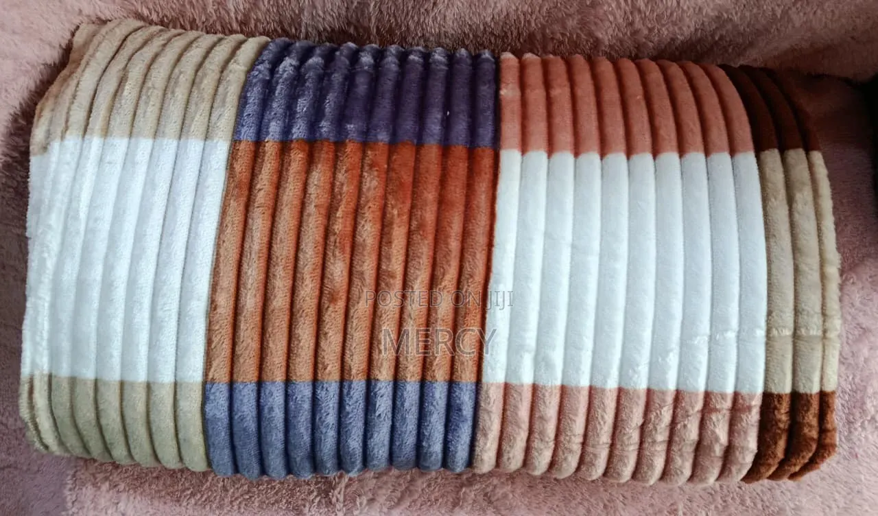 Sherman Multi Color Fleece Blanket