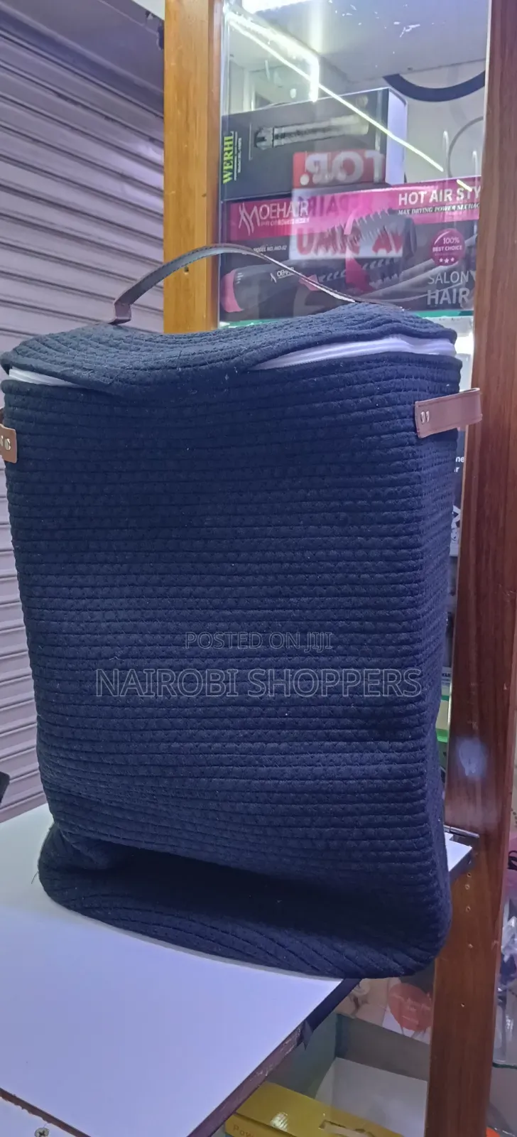Wooven Laundry Basket With Lid/ Big Laundry Basket