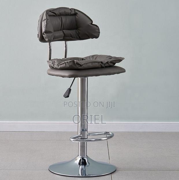 Barstools : Modern Metal Frame Barstool Lift Chair - thumbnail 8