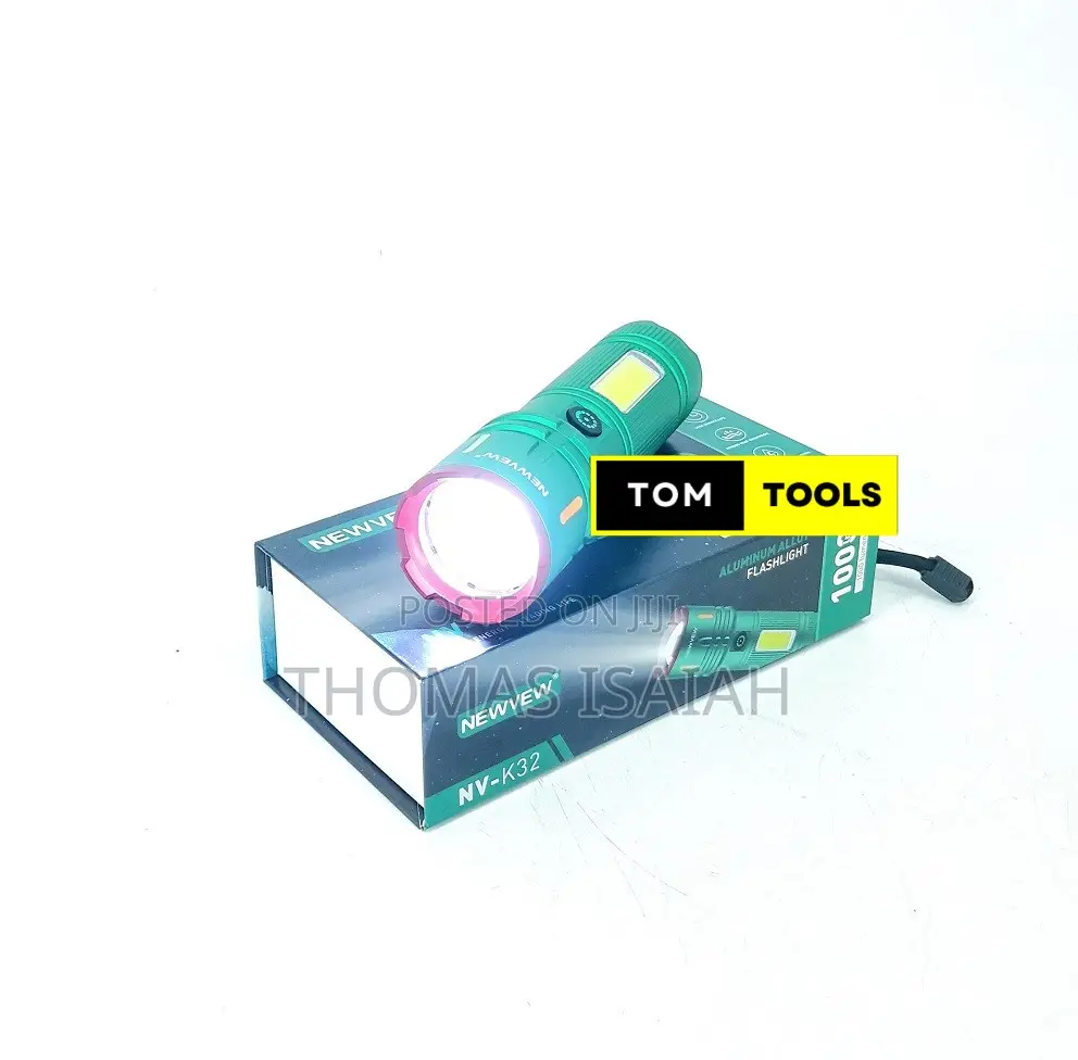 Nv- Super Bright 1000 Lumen Aluminum Alloy Led Torch 4500mah