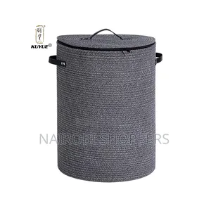 Laundry Basket/ Grey Laundry Basket