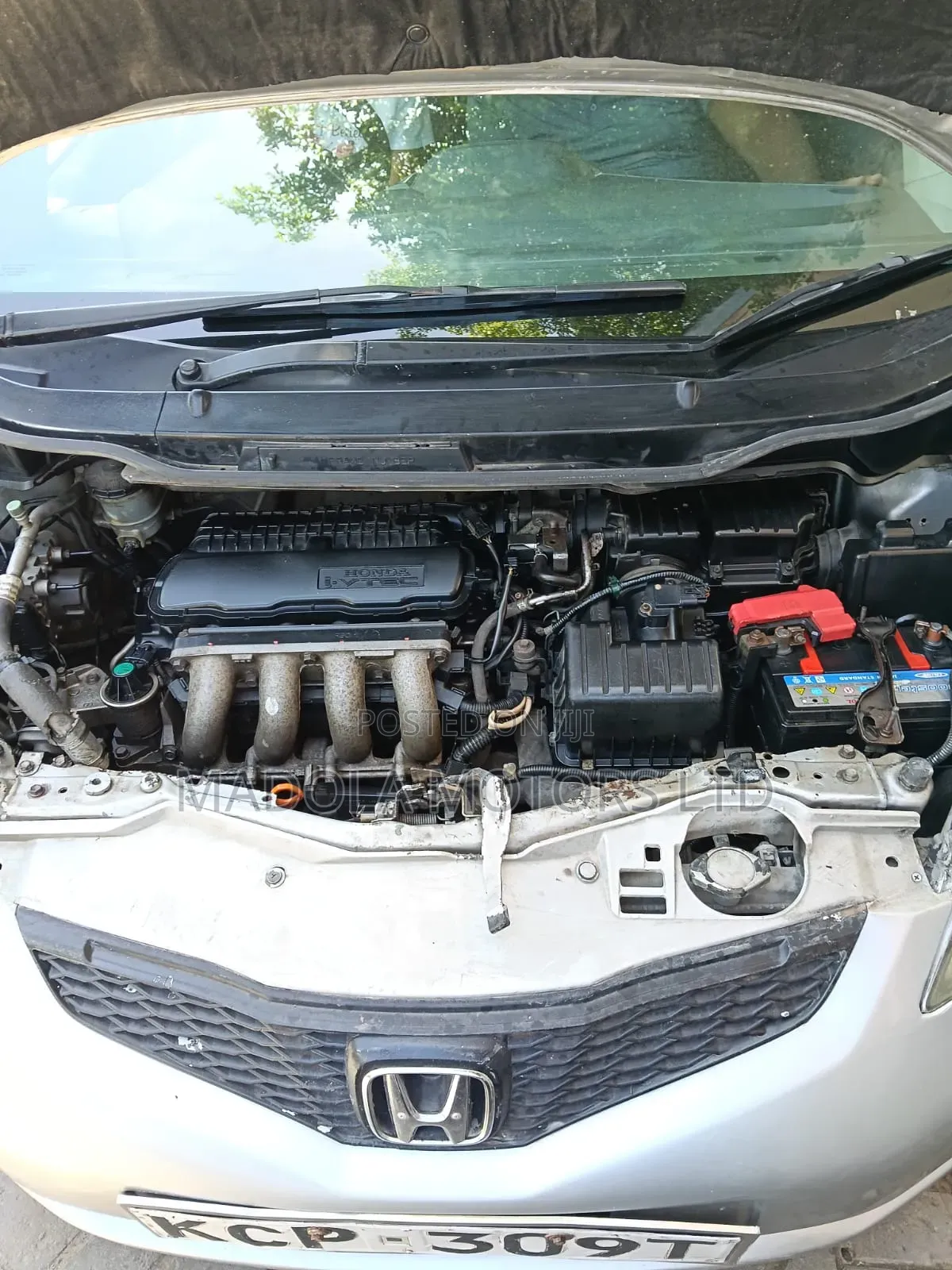 Honda Fit Automatic 2012 Silver