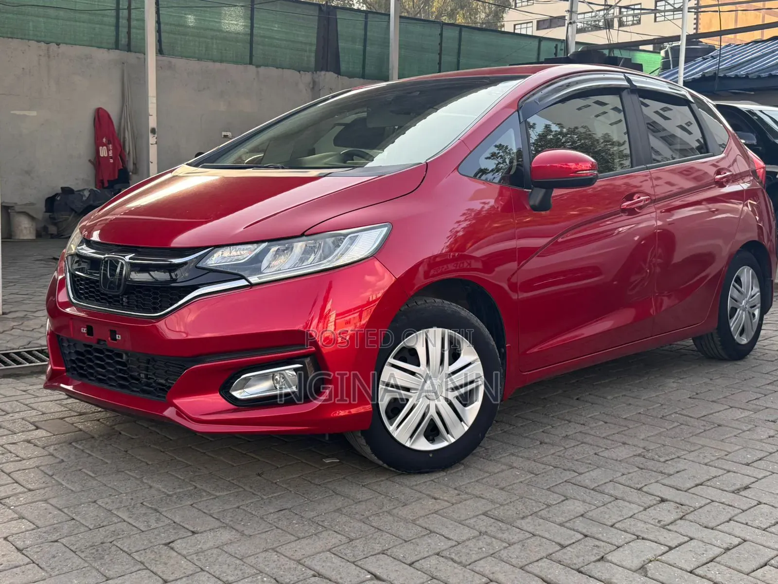 Honda Fit 2019 Maroon