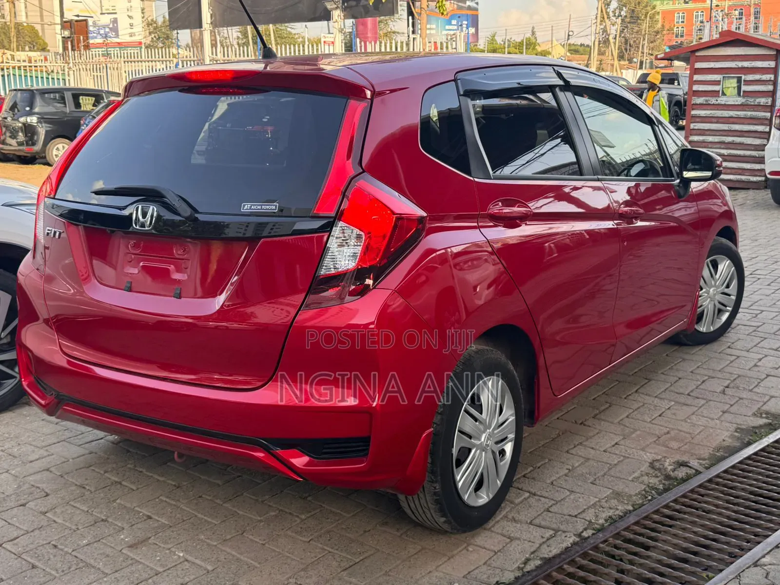 Honda Fit 2019 Maroon