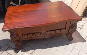 Coffee Tables : Rectangular Mahogany Office Coffee Table