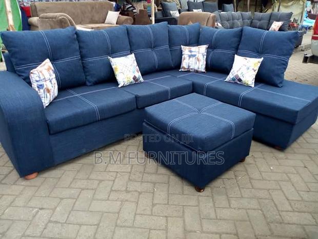 Sof Blue L Seat - main view