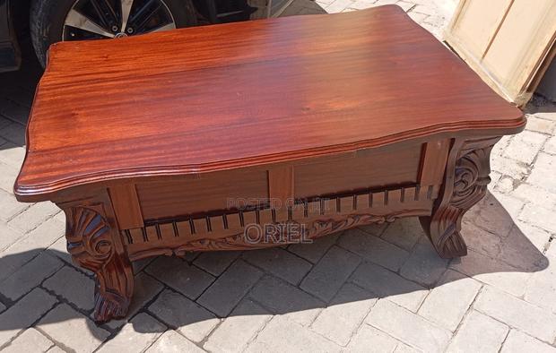Coffee Tables : Rectangular Mahogany Office Coffee Table - thumbnail 8
