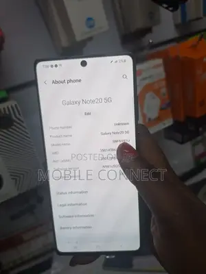 Samsung Galaxy Note 20 5G 256 GB Black