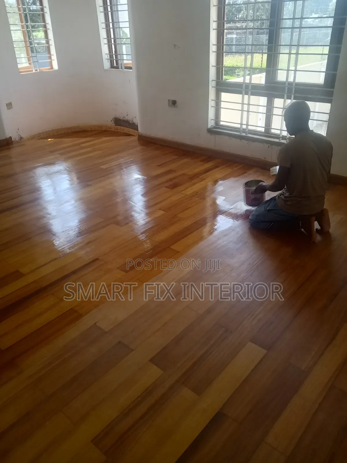 Wooden Floor Installation Sanding and Polishing
