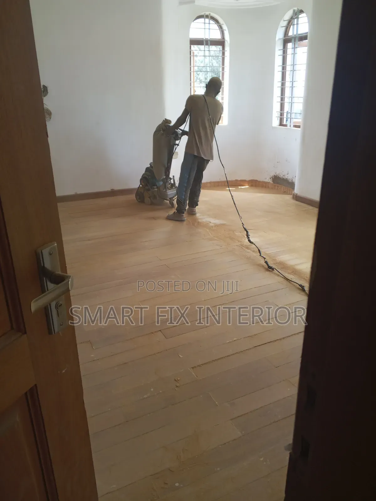 Wooden Floor Installation Sanding and Polishing