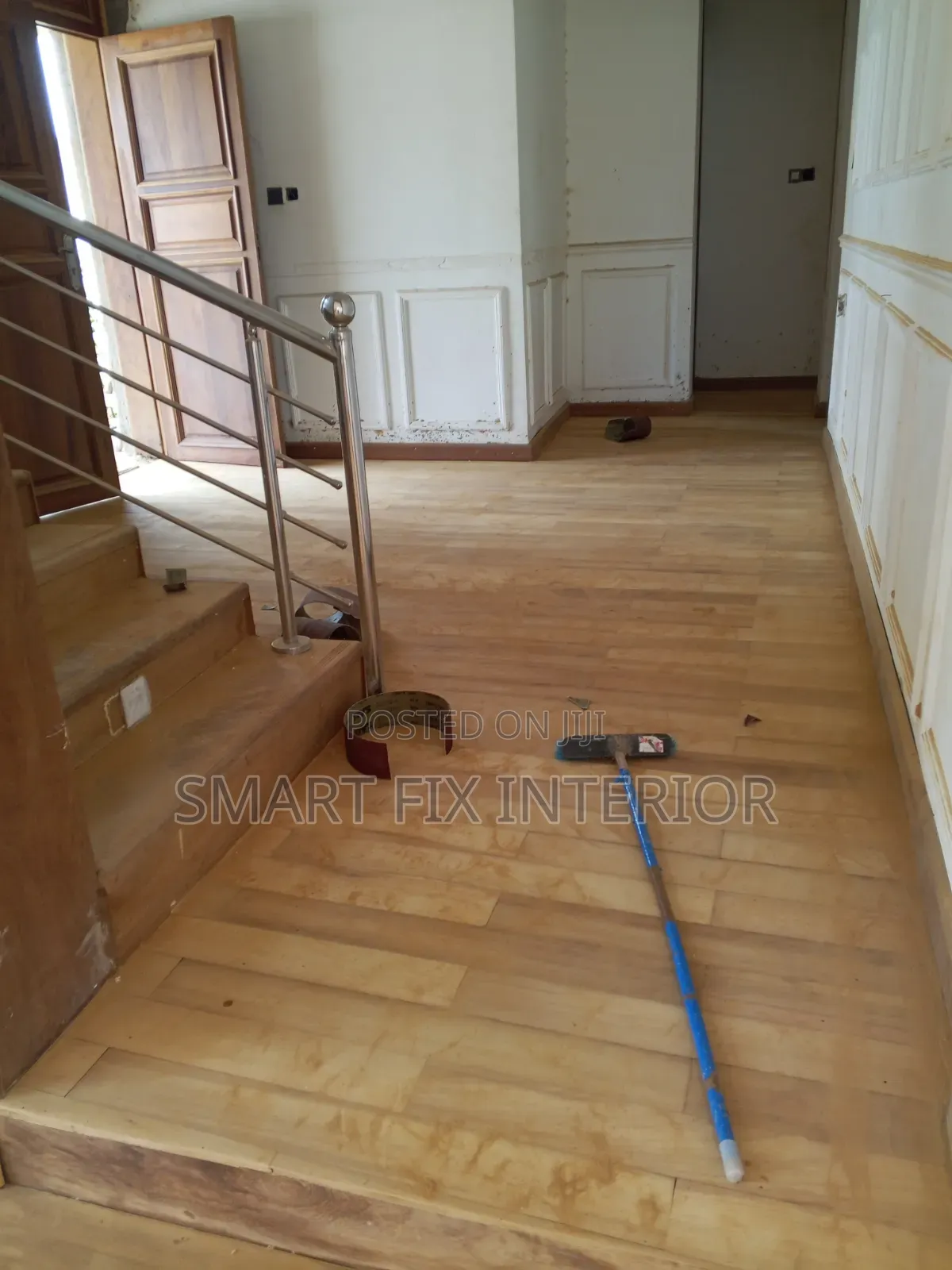 Wooden Floor Installation Sanding and Polishing