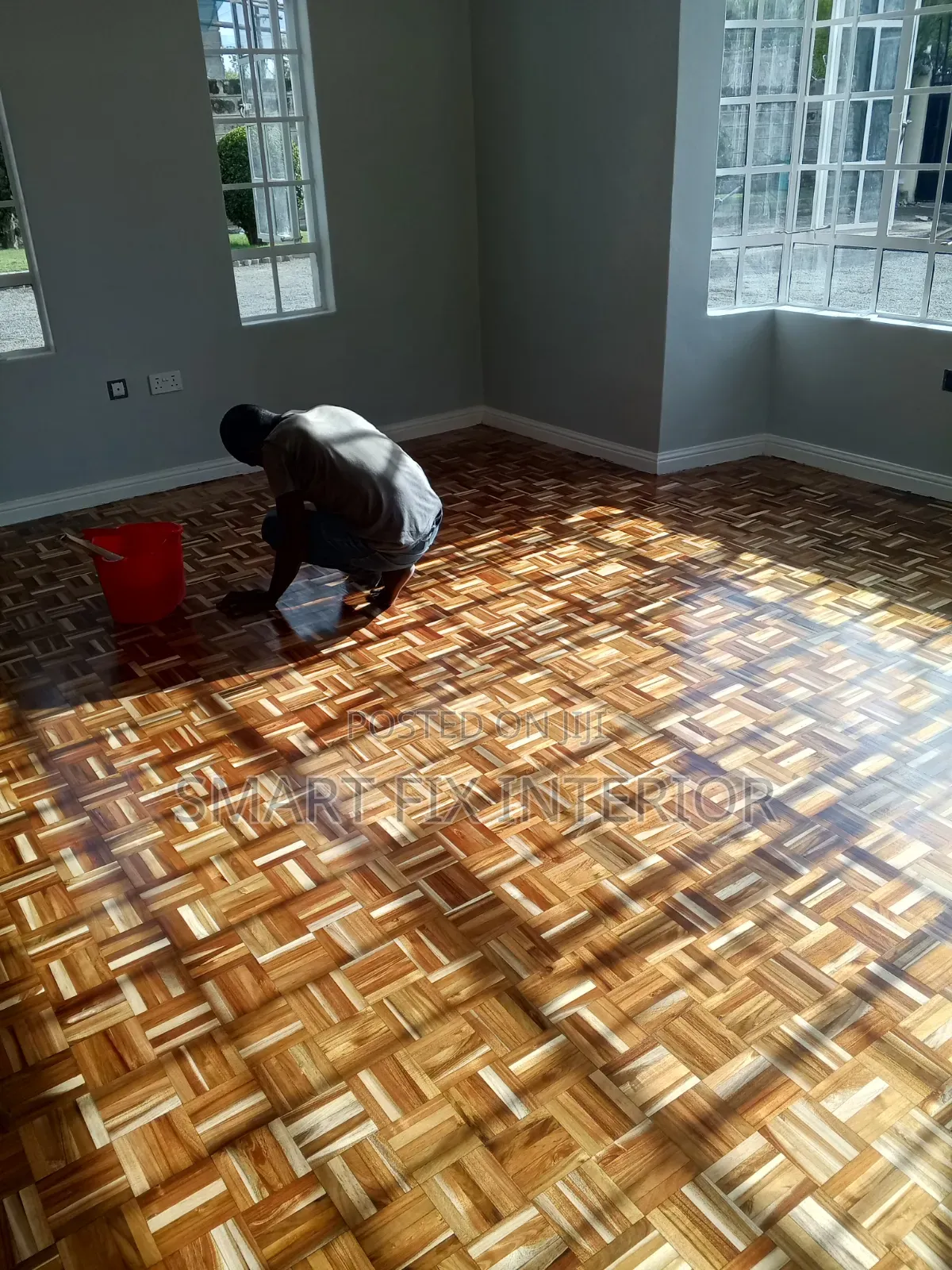 Wooden Floor Installation Sanding and Polishing