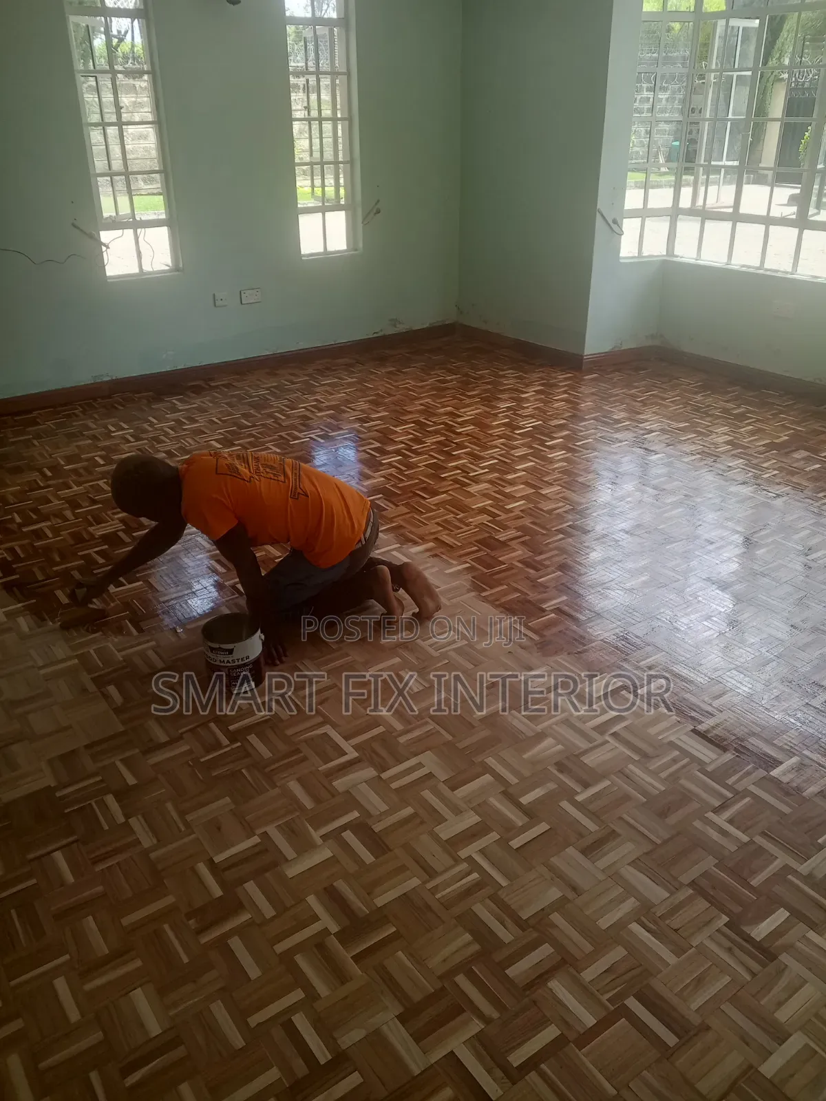 Wooden Floor Installation Sanding and Polishing