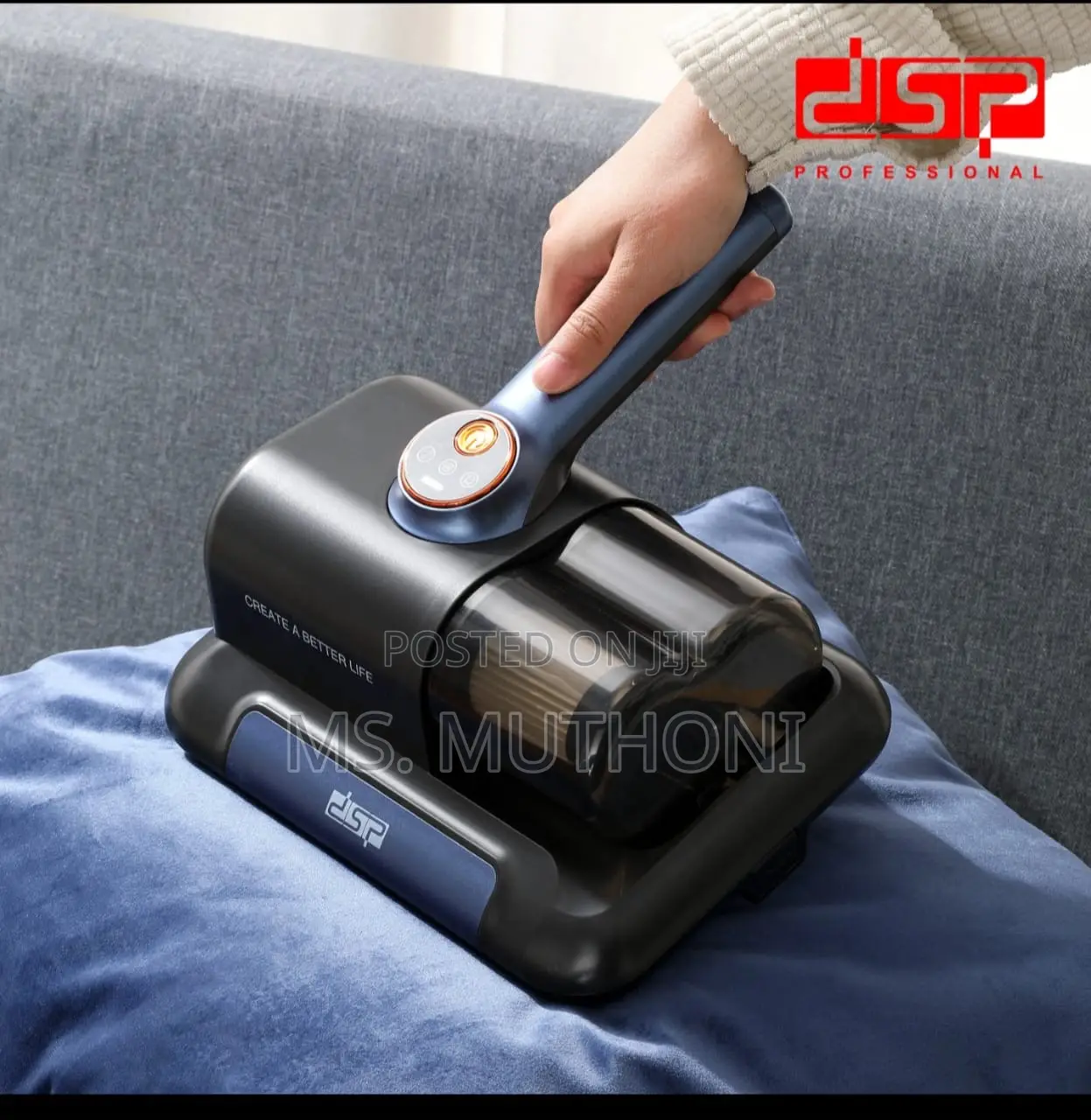 DSP Handheld Mattress Vacuum Cleaner With a Uv Sterilization Functions