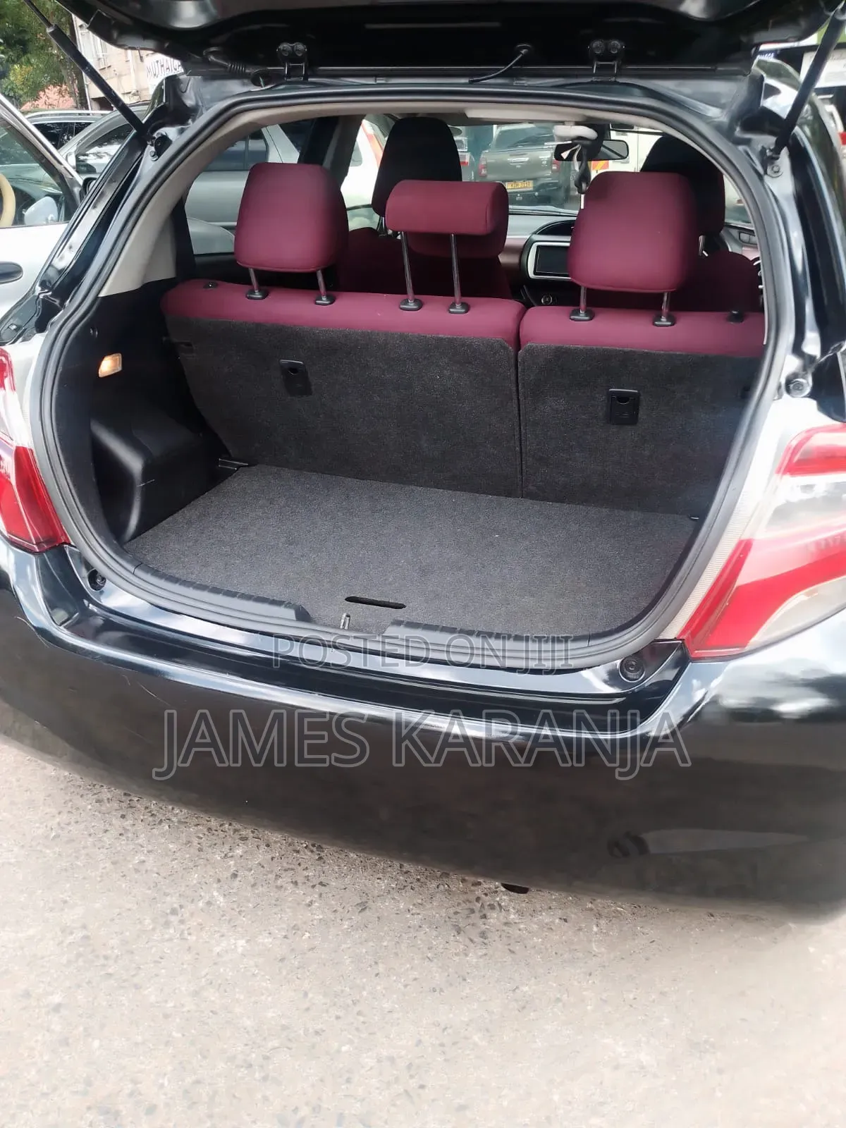 Toyota Vitz 2015 Black