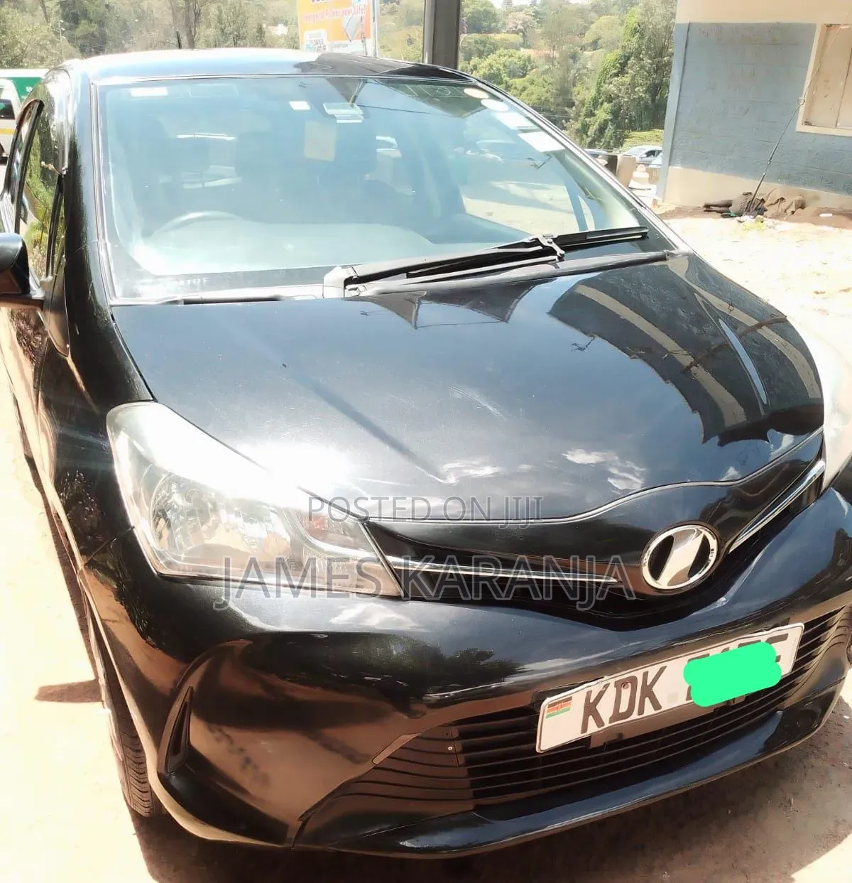 Toyota Vitz 2015 Black