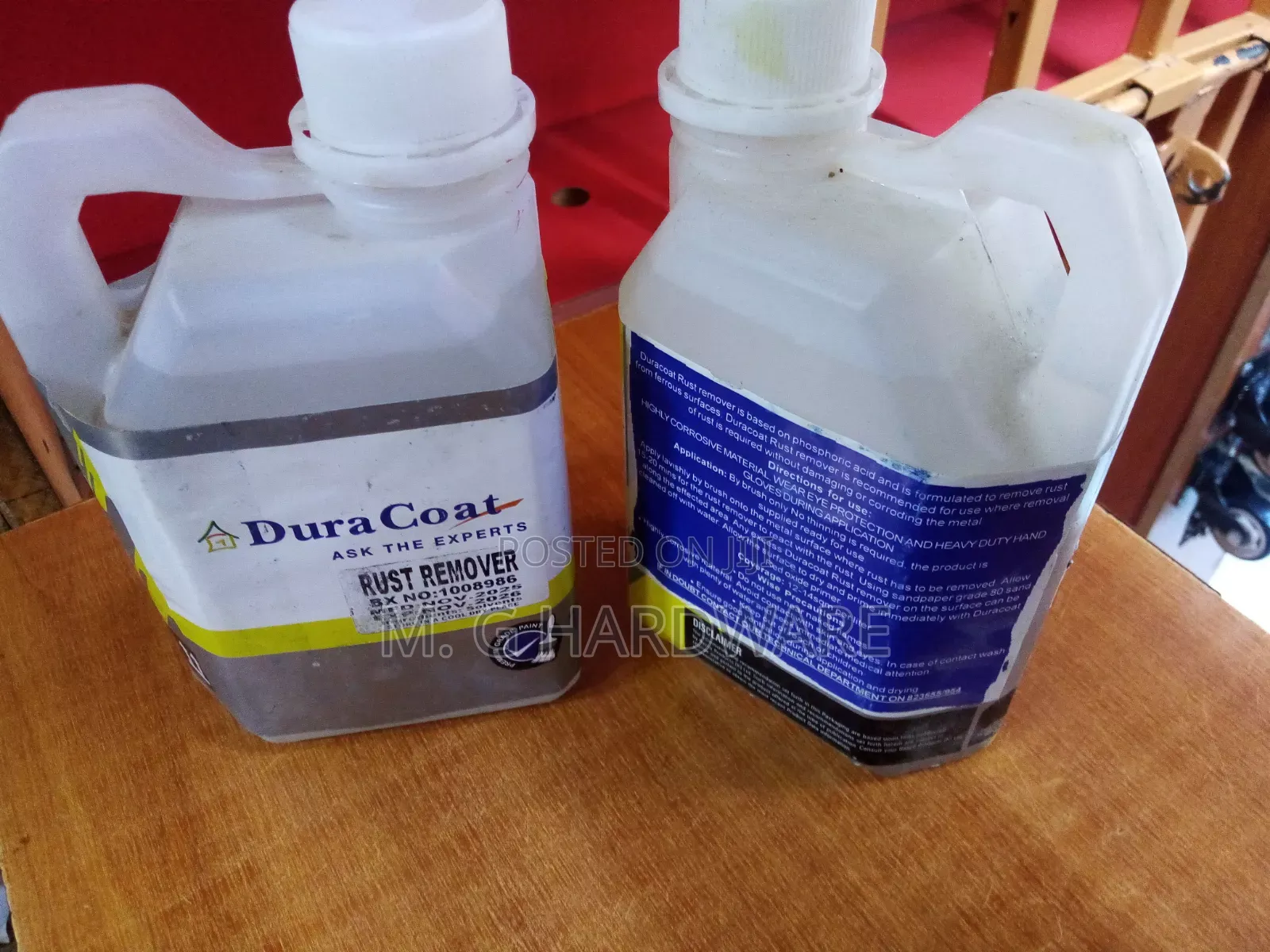 Duracoat Rust Remover 1litre