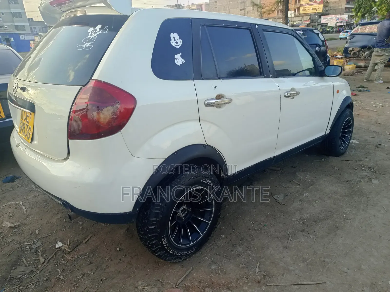 Mazda Verisa 2012 White