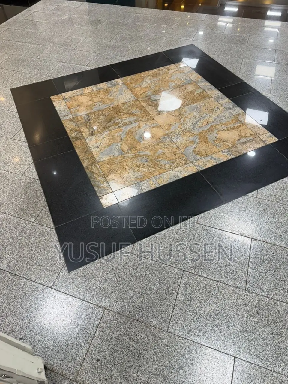 Kenya Granite Block Yellow and Coffee
