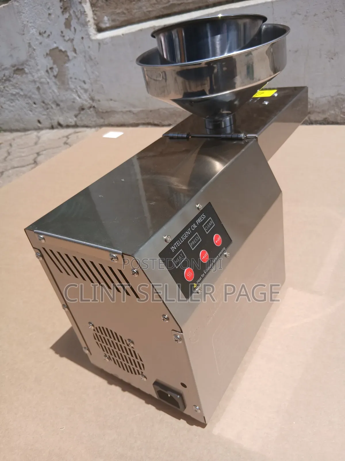 Sunflower Oil Press Machine