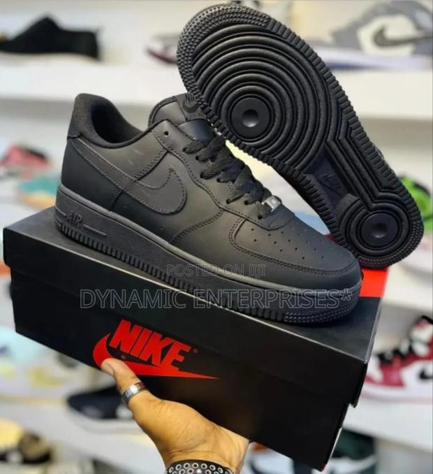 Nike Af1 Black 38-45 Shoes - main view