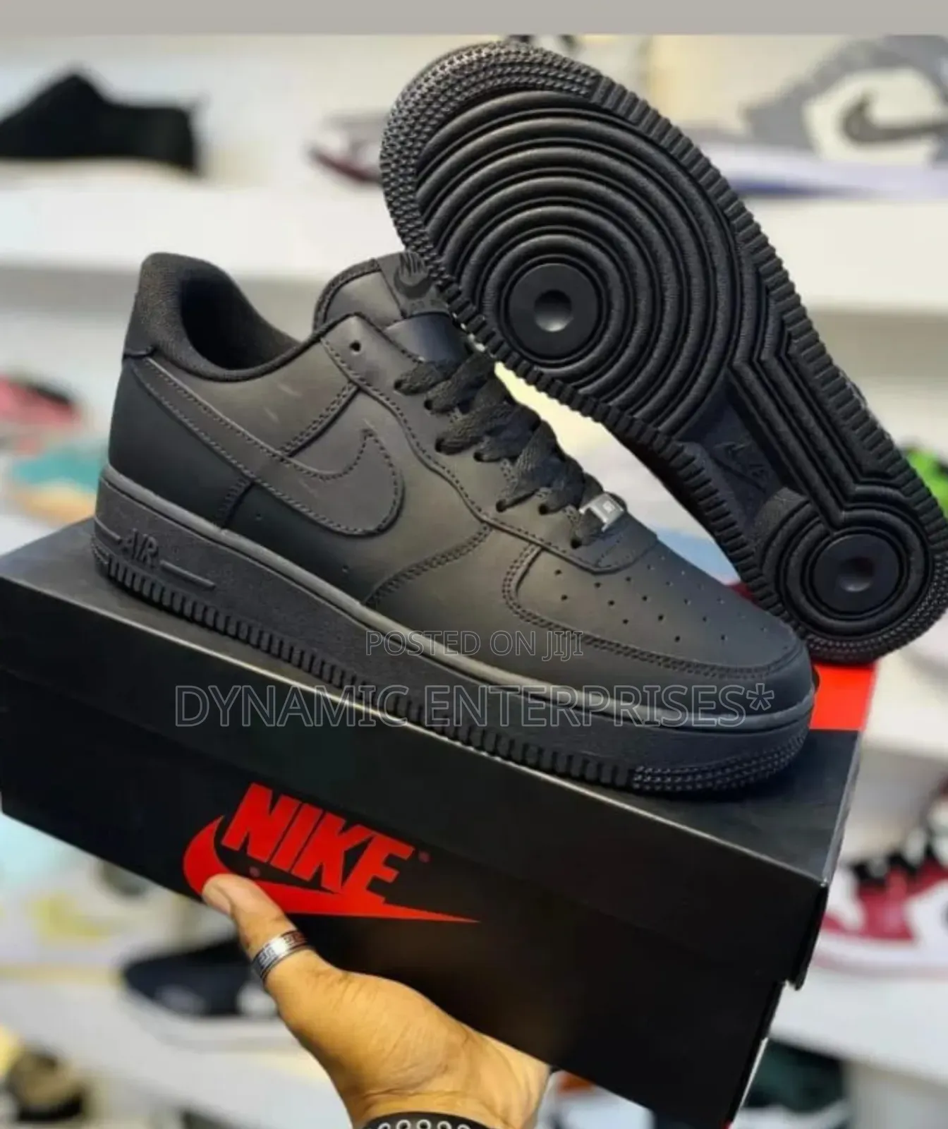 Nike Af1 Black 38-45 Shoes