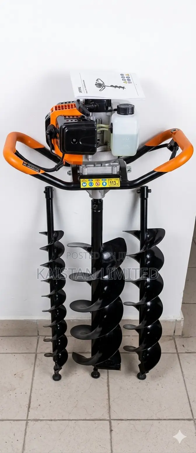 Abyon 2 Stoke Petrol Earth Augers/Petrol Augers/3 Bits