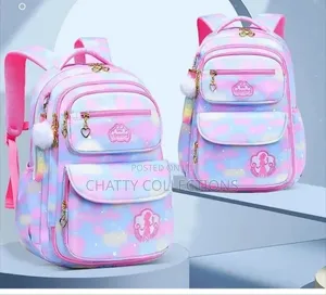 Cloud Blue Top Quality Girls School Bags